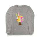 うさぎのきた道&の突発性tree Long Sleeve T-Shirt