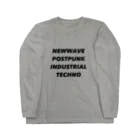 lawi0cir boutiqueのNEWWAVE POSTPUNK INDUSTRIAL TECHNO ロングスリーブTシャツ