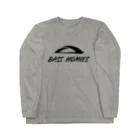 BASSHOMIESのBASSHOMIES(バスホーミーズ)ブリッジデザイン ブラックバス Long Sleeve T-Shirt