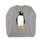 PGcafe-ペンギンカフェ-の佇むペンギン Long Sleeve T-Shirt