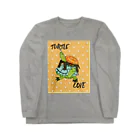 316(MIHIRO)のスペインイシガメとクサガメちゃん カラフル Long Sleeve T-Shirt