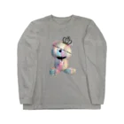 💜Salon de Lucia💜のRoyal Teddy  Rainbow Long Sleeve T-Shirt