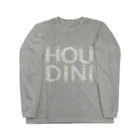 𝗧𝗮𝗿𝗼 𝗢𝘇𝗮𝗸𝗶 -𝘛‌𝘈 𝘢𝘱𝘱𝘳𝘦𝘯𝘵𝘪𝘤𝘦-のルーズなHOUDINI ロングスリーブTシャツ