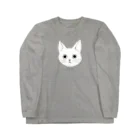 MoFのねここ　surprised ロングスリーブTシャツ