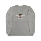 T-jet's Illustration...の［前面PRT］Matsusaka Quality "Gray"【株式会社新竹商店ライセンス品】 Long Sleeve T-Shirt