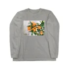 屋上の花 (金木犀) ロングスリーブTシャツ