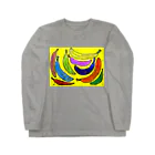 masakoのカラフルばなーぬ Long Sleeve T-Shirt