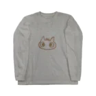 ✴FUKUSHIMAにゃんだべえ店✴のにゃんだべえ_寄り目 Long Sleeve T-Shirt