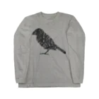 PiZakkuのペンタッチ　鳥 Long Sleeve T-Shirt