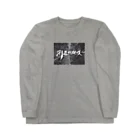 タクの書斎の「創造的破壊」(筆文字＋背景)-上着・トップス- Long Sleeve T-Shirt