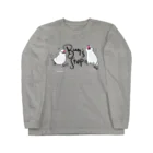 PLUME FACTORY☆  by”SakuraTangpoppo”のBUN's STEP Long Sleeve T-Shirt