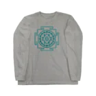 369 Ancient Designsの曼陀羅シリーズ#1 Long Sleeve T-Shirt