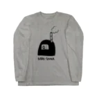 NORA-SAUNAの【絵柄大きめ背景抜け】NORA-SAUNA Long Sleeve T-Shirt