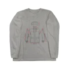 √抜けた抜け殻のトランスフォームしそうなパーカー Long Sleeve T-Shirt