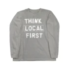 コドモ時々オトナのTHINKLOCALFIRST ロングスリーブTシャツ