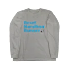 KAWAGOE GRAPHICSのリセットマラソンランナー Long Sleeve T-Shirt