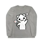 株式会社クラップスのダイスネコ「コロ」 Long Sleeve T-Shirt