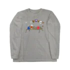 MolKaronのMolKaron7　ロゴと風船 Long Sleeve T-Shirt