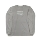 システマ東京のTRAIN HARD, BREATHE EASY【白文字】 Long Sleeve T-Shirt