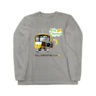 Train Kids! SOUVENIR SHOPの撮り鉄電車 Long Sleeve T-Shirt