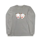 ぱすてらむぎこのりんご🍎パンダ Long Sleeve T-Shirt