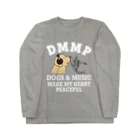 efrinmanのDMMP(白)(濃色生地のみ) ロングスリーブTシャツ