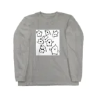 SHOP ハニワのはにわ沢山 Long Sleeve T-Shirt