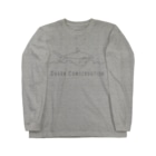 MUSEA（ミューゼア）のサメTシャツ（Shark conservation shirt） Long Sleeve T-Shirt