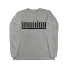 intuition_brandのintuition（黒ロゴ） Long Sleeve T-Shirt