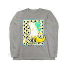 RacCOOLus-ラクーラス-のGyaooost レモネード Long Sleeve T-Shirt