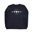 Snack_Bar_moonlight_flitの夜逃げ-WH Long Sleeve T-Shirt :back