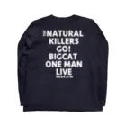 THENATURALKILLERSオンデマンドのBIGCAT応援宣伝グッズ　文字色白 Long Sleeve T-Shirt :back