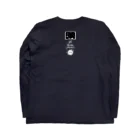 澄ノしおの〆切戒めのペンギン（濃い生地色用） Long Sleeve T-Shirt :back