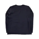 サメ わりとおもいのわりとシンプルなサメ2021白線 Long Sleeve T-Shirt :back