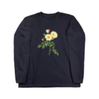 古書　天牛書店の薔薇図鑑より＜ボタニカルアート＞ Long Sleeve T-Shirt