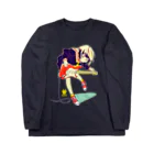 ClowZ ／ 渡瀬しぃののストラトキャスター少女 Long Sleeve T-Shirt