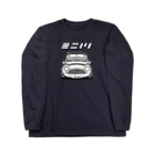 DwanG・・ dog & garden +🇬🇧cars items のミニノリMONO(DEEP色専用) Long Sleeve T-Shirt