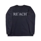 何屋未来 / なにやみらいのREﾞACHﾞ 白文字 Long Sleeve T-Shirt