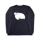 ほっかむねこ屋（アトリエほっかむ）のおおきなねこ Long Sleeve T-Shirt