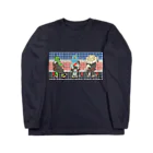 有明ガタァ商会の御あつらへ三色キャラ Long Sleeve T-Shirt