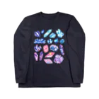 Coffret à bijouxの宇宙鉱物のコレクション Long Sleeve T-Shirt