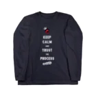 bouncebackabilityの`TRUST THE  PROCESS‘ ロングスリーブTシャツ