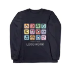 ふくしまんたろうのLOGO WORK ロゴワーク ロングスリーブTシャツ