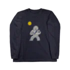 チイラボストアのplaying tennis dog Long Sleeve T-Shirt