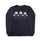 ハワイスタイルクラブのPalm tree Long Sleeve T-Shirt