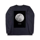 POPWORK (ポップワーク)の月（フルムーン） Long Sleeve T-Shirt