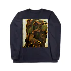 Takahashijunのエゴンシーレ　ひまわり　１９１１　アート系 Long Sleeve T-Shirt