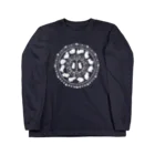 大賀一五の店の兎星座盤 Long Sleeve T-Shirt