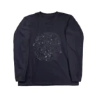 ShikakuSankakuの星座早見盤　黒地用 Long Sleeve T-Shirt