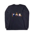 フワコロ＊クラフト Print Shopのゆうしゃねこ Long Sleeve T-Shirt